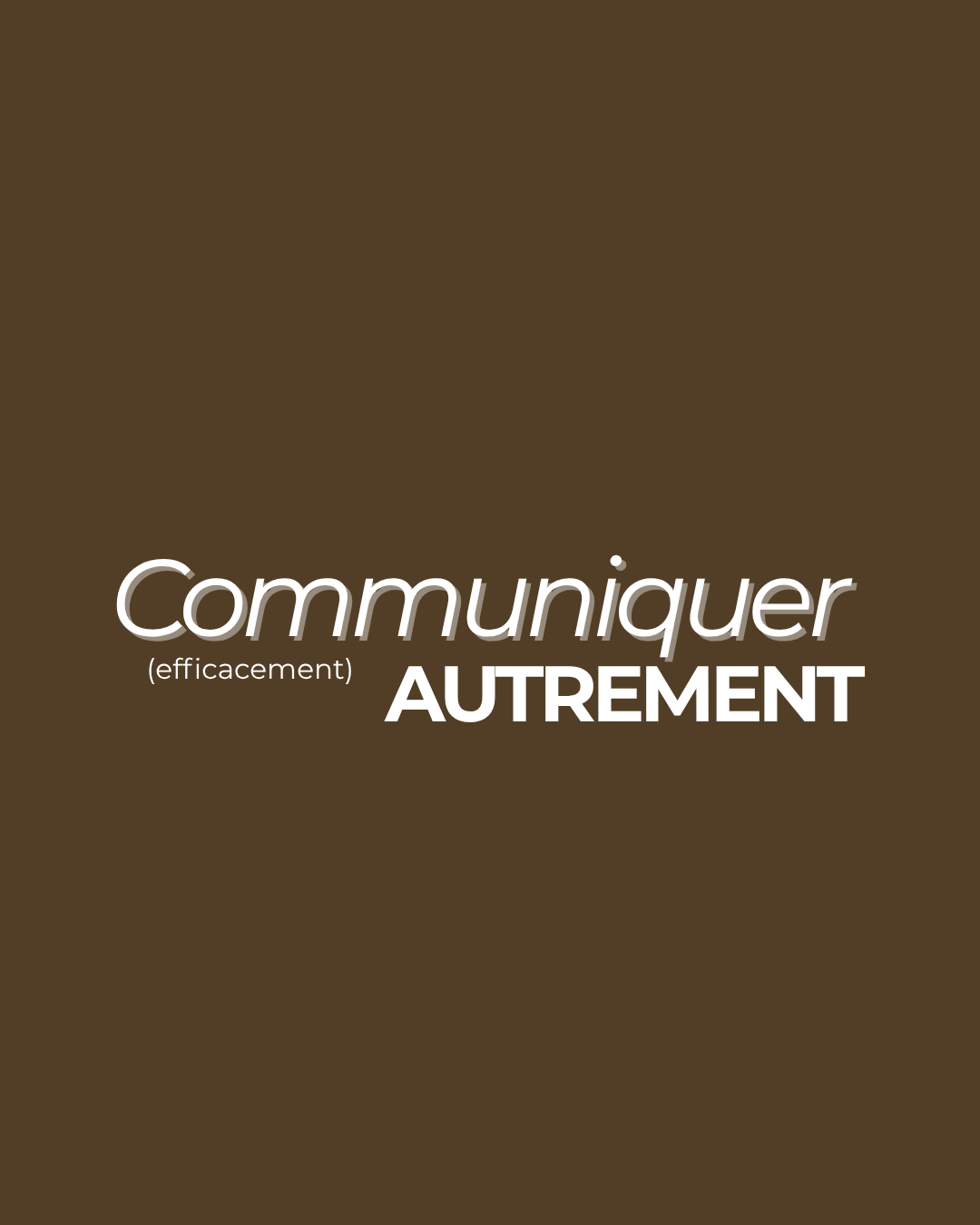 Post communiquer autrement